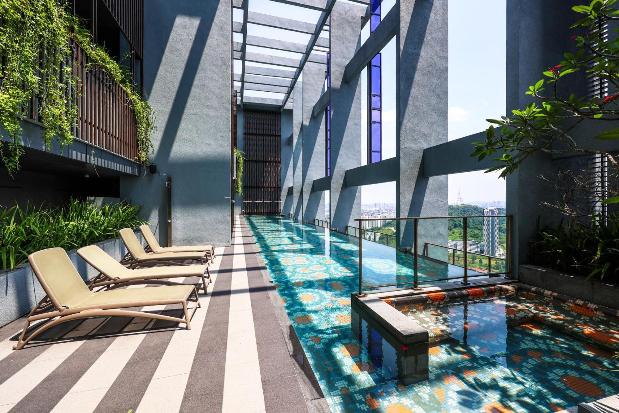 Millerz Square By Mykey Apartment Kuala Lumpur Exterior foto Sky Pool