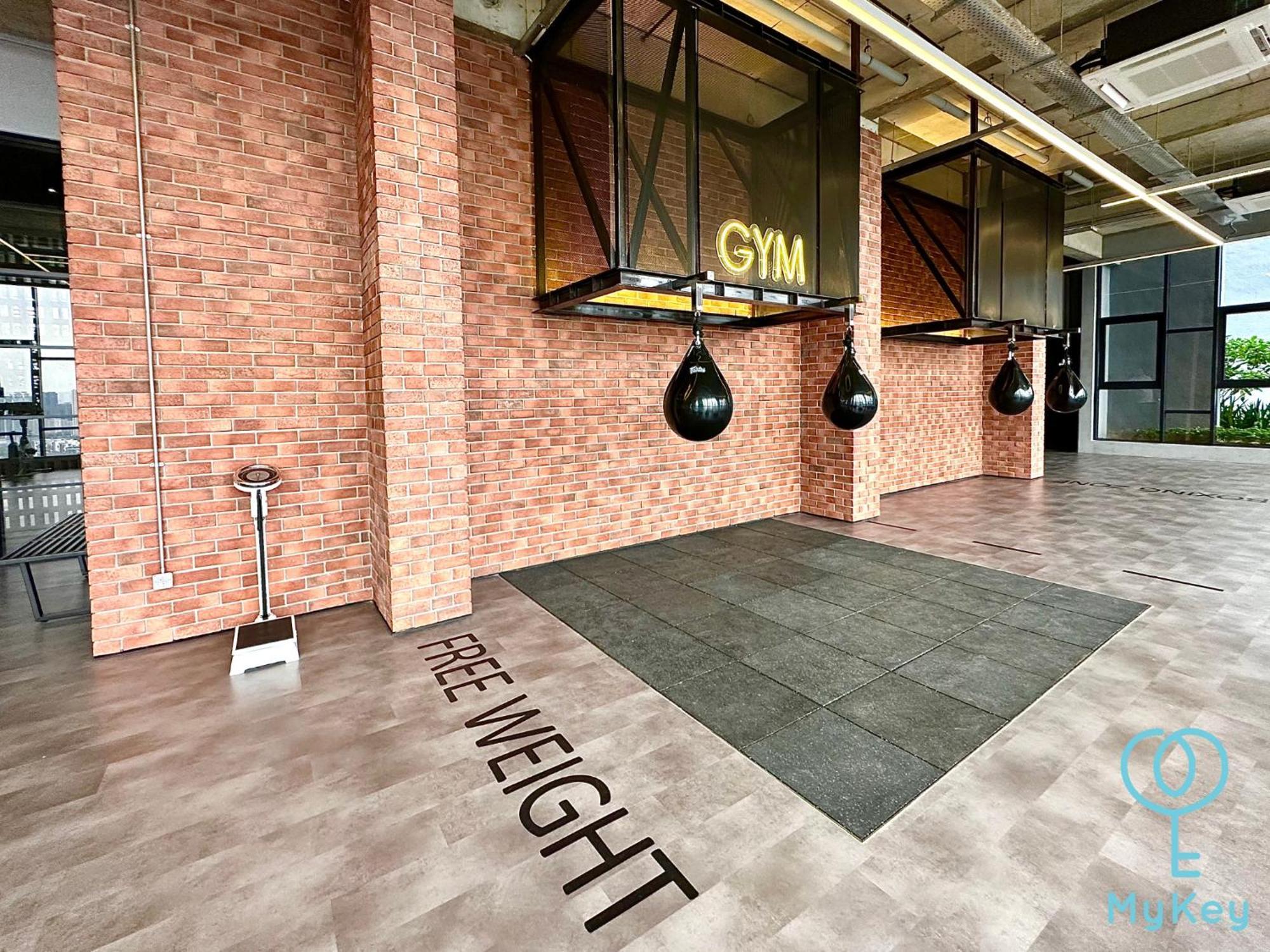 Millerz Square By Mykey Apartment Kuala Lumpur Exterior foto Free weight area