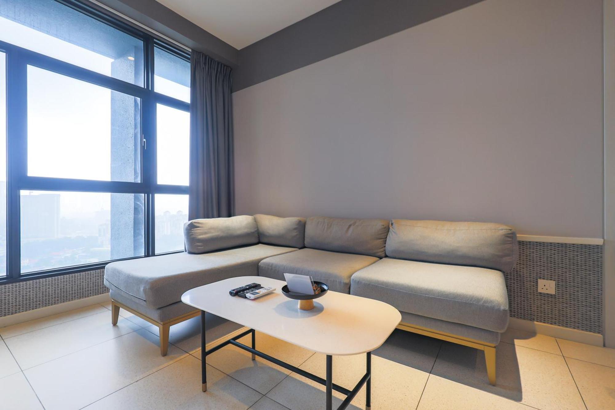 Millerz Square By Mykey Apartment Kuala Lumpur Exterior foto A 3D rendering of a living room